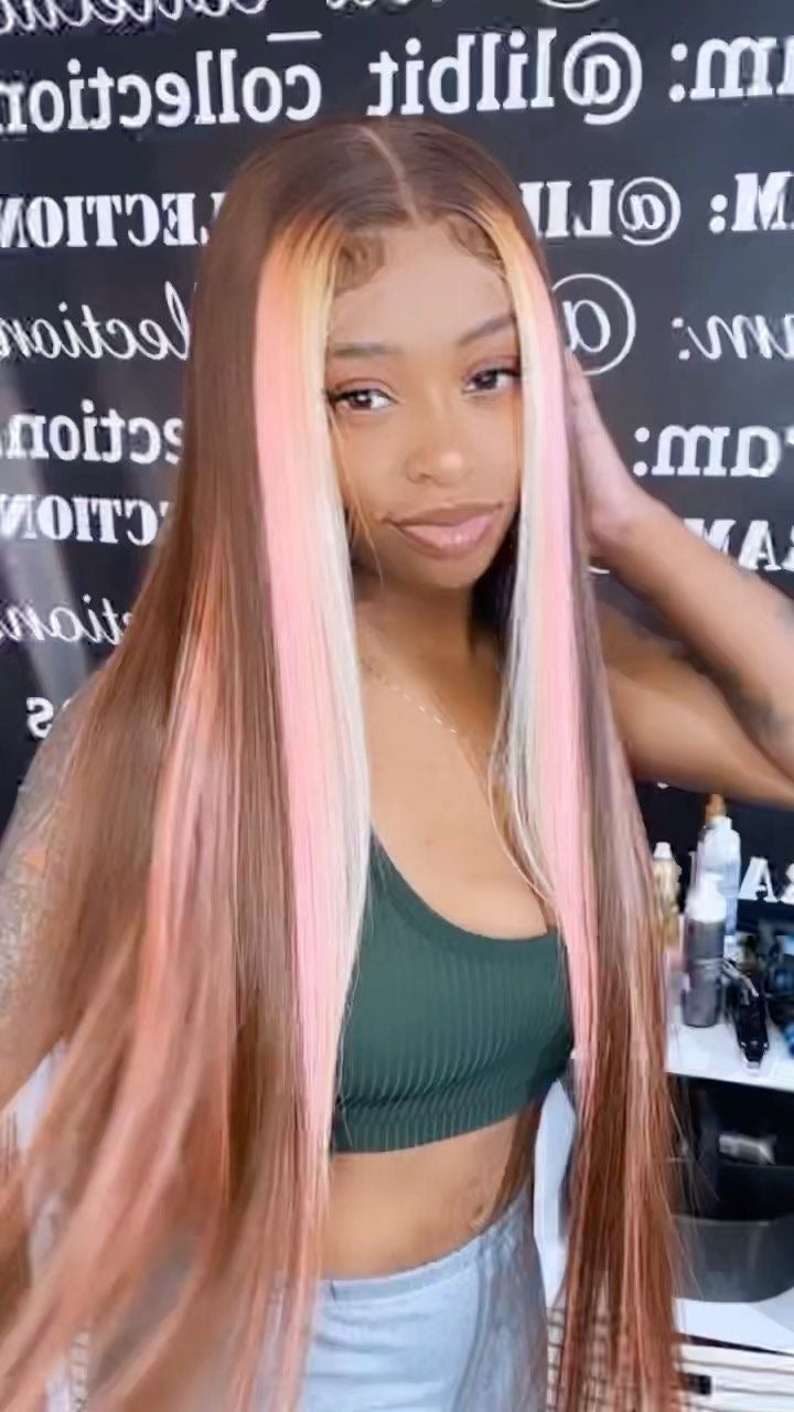 Neapolitan Dream Straight Wig β 13x6 HD Lace | 220 Density π©·π€π¦β¨