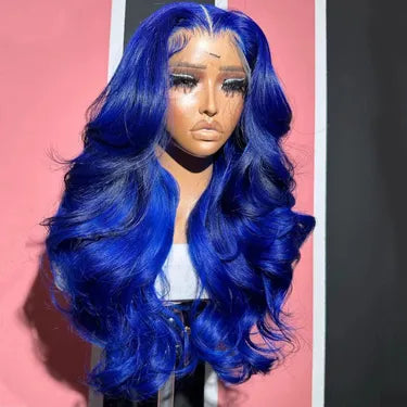 Royal Sapphire Wave Wig – Royal Blue | 13x6 HD Lace | 220 Density 💙✨