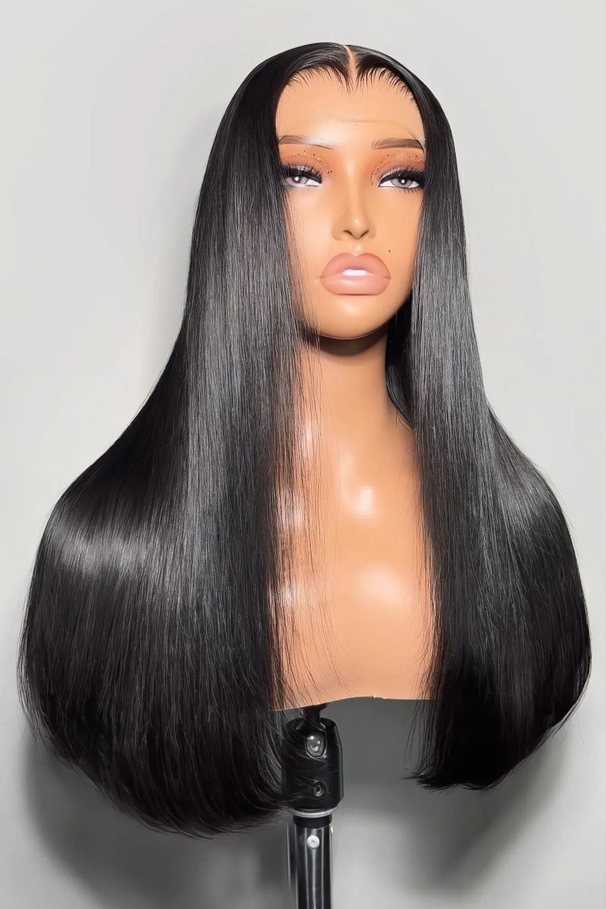 Baddie on a Budget Sleek Straight Wig – Black | 13x6 HD Lace | 200 Density 🖤✨