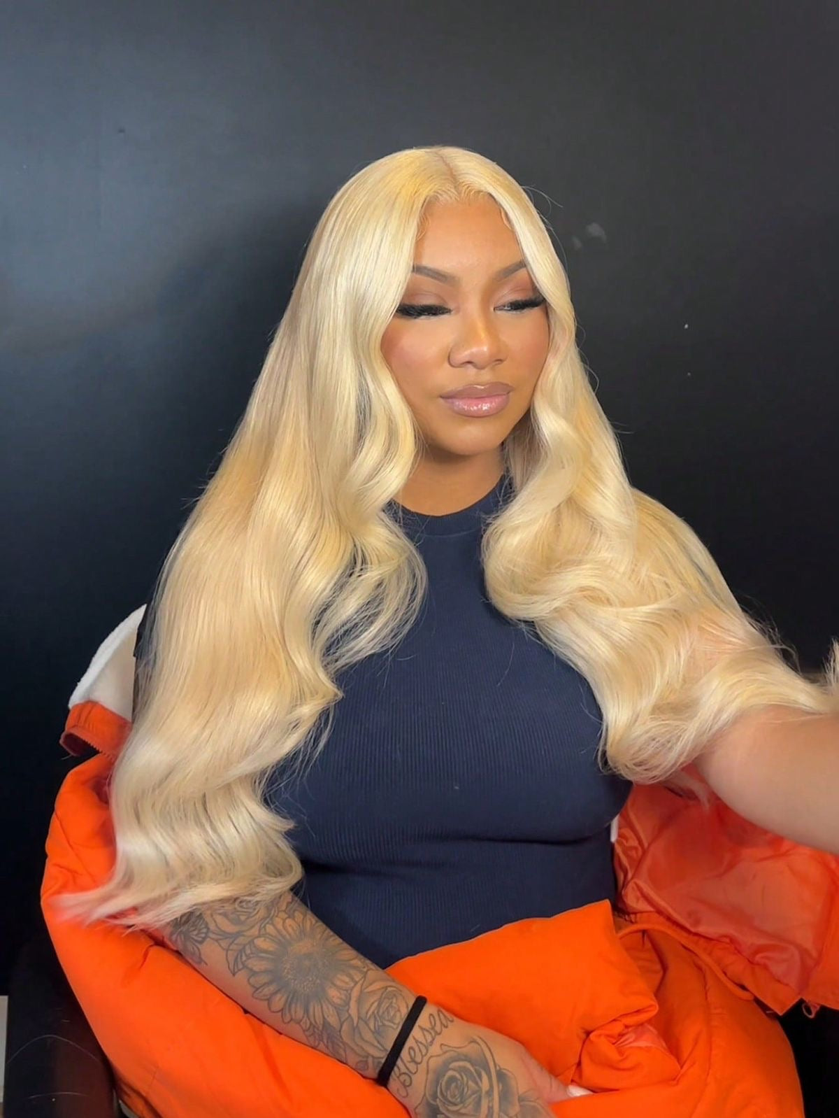 Baddie on a Budget Platinum Wig – 613 | 13x6 HD Lace | 220 Density 💎✨