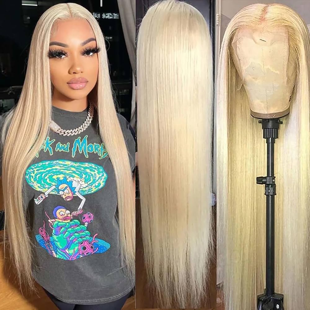 Baddie on a Budget Platinum Wig – 613 | 13x6 HD Lace | 220 Density 💎✨