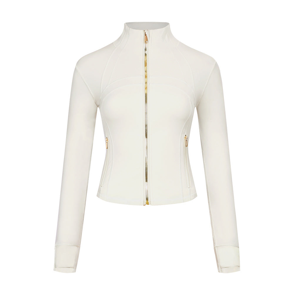 Bxrbie Define Cropped Jacket- Nude Collection