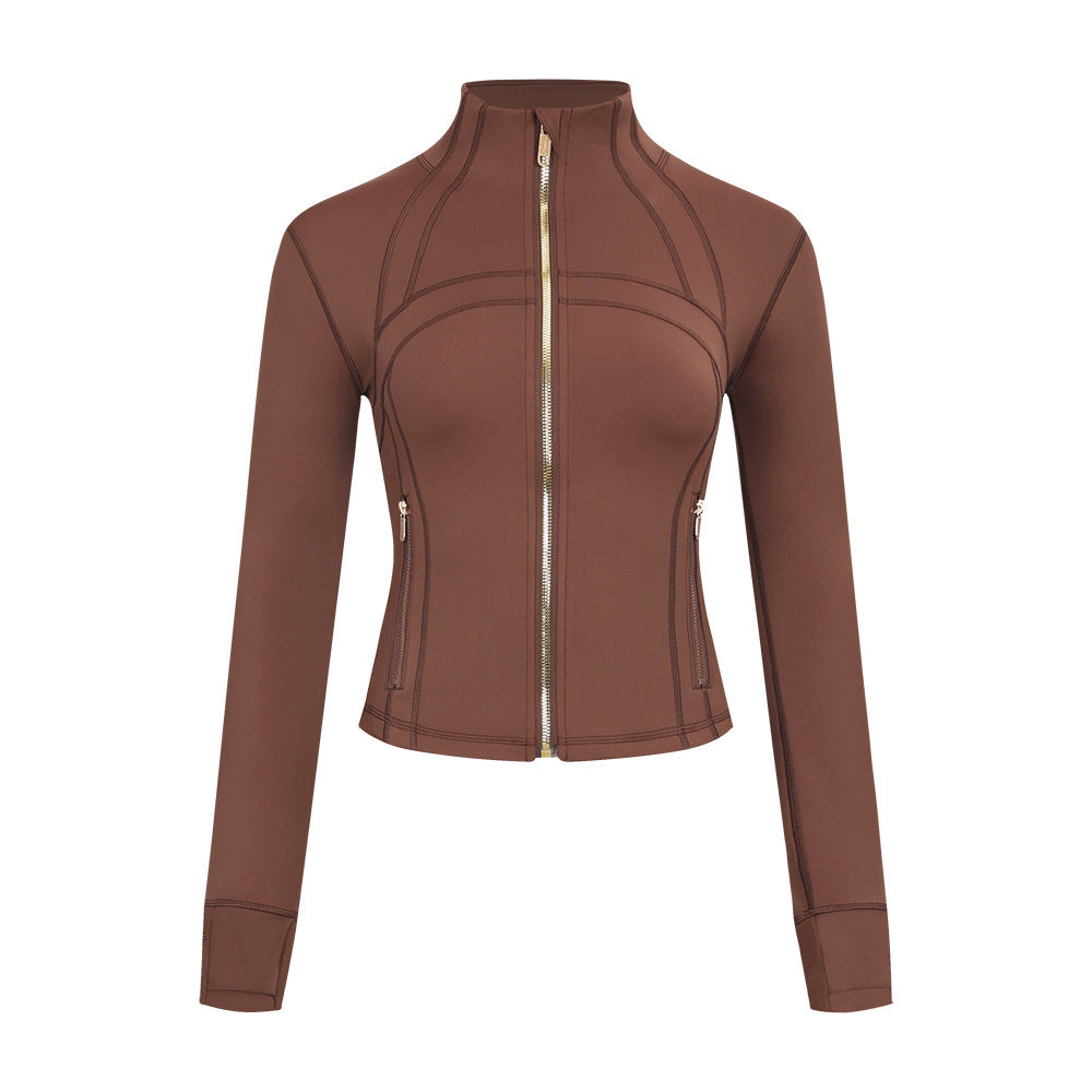 Bxrbie Define Cropped Jacket- Nude Collection