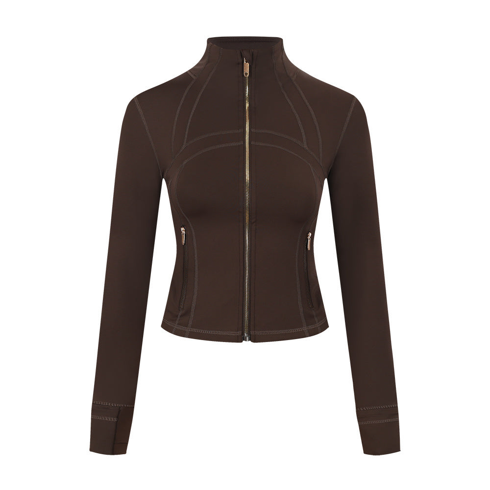 Bxrbie Define Cropped Jacket- Nude Collection