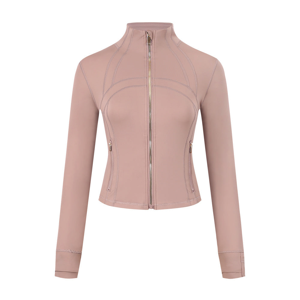 Bxrbie Define Cropped Jacket- Nude Collection