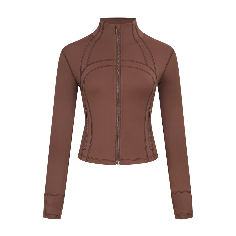 Bxrbie Define Cropped Jacket- Nude Collection