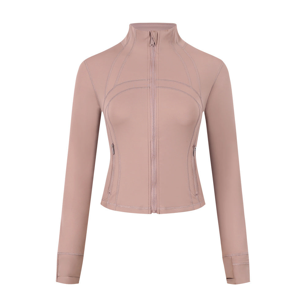 Bxrbie Define Cropped Jacket- Nude Collection