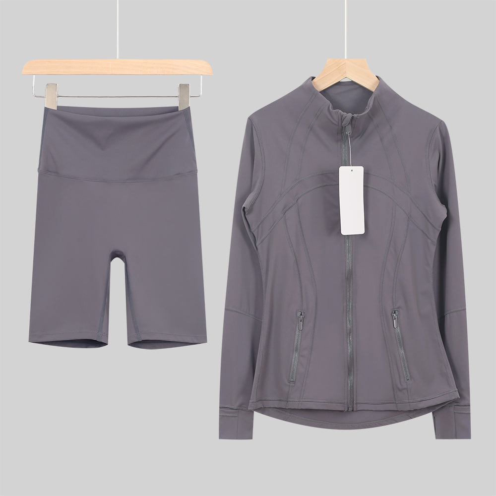 Bxrbie Define Jacket & Shorts Set