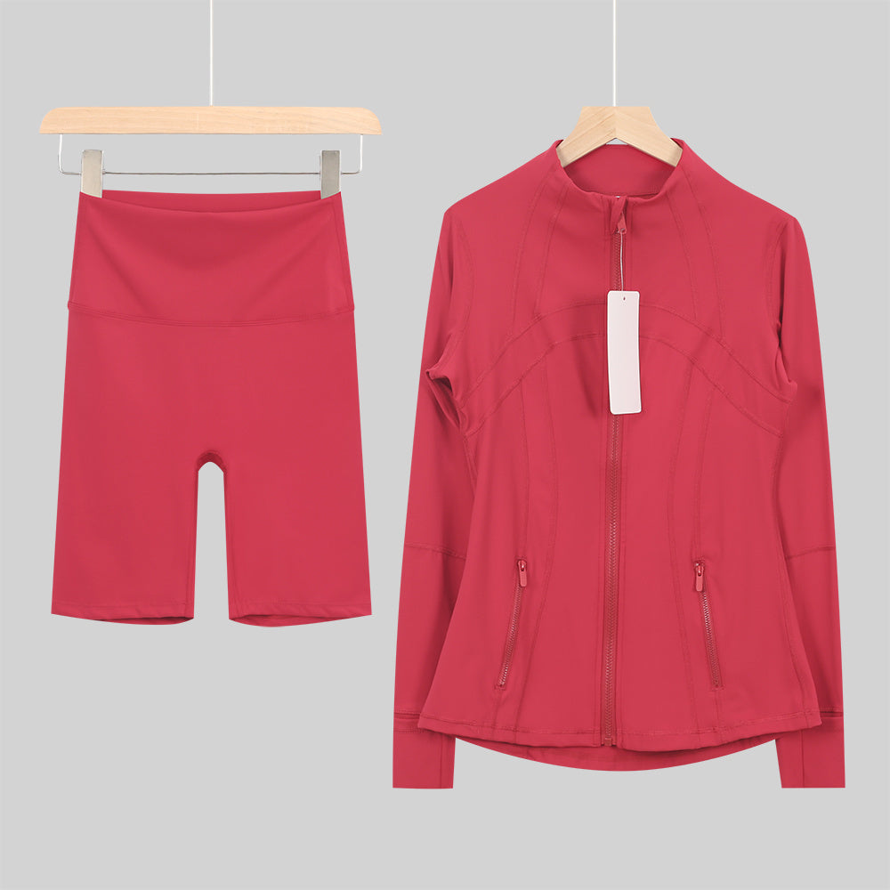 Bxrbie Define Jacket & Shorts Set