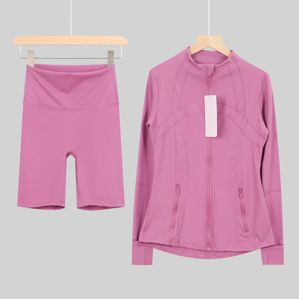 Bxrbie Define Jacket & Shorts Set