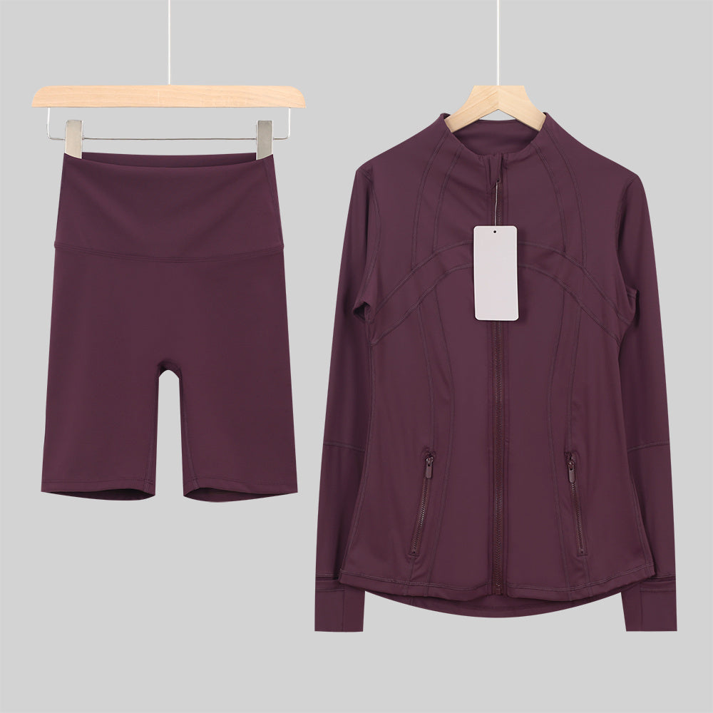 Bxrbie Define Jacket & Shorts Set