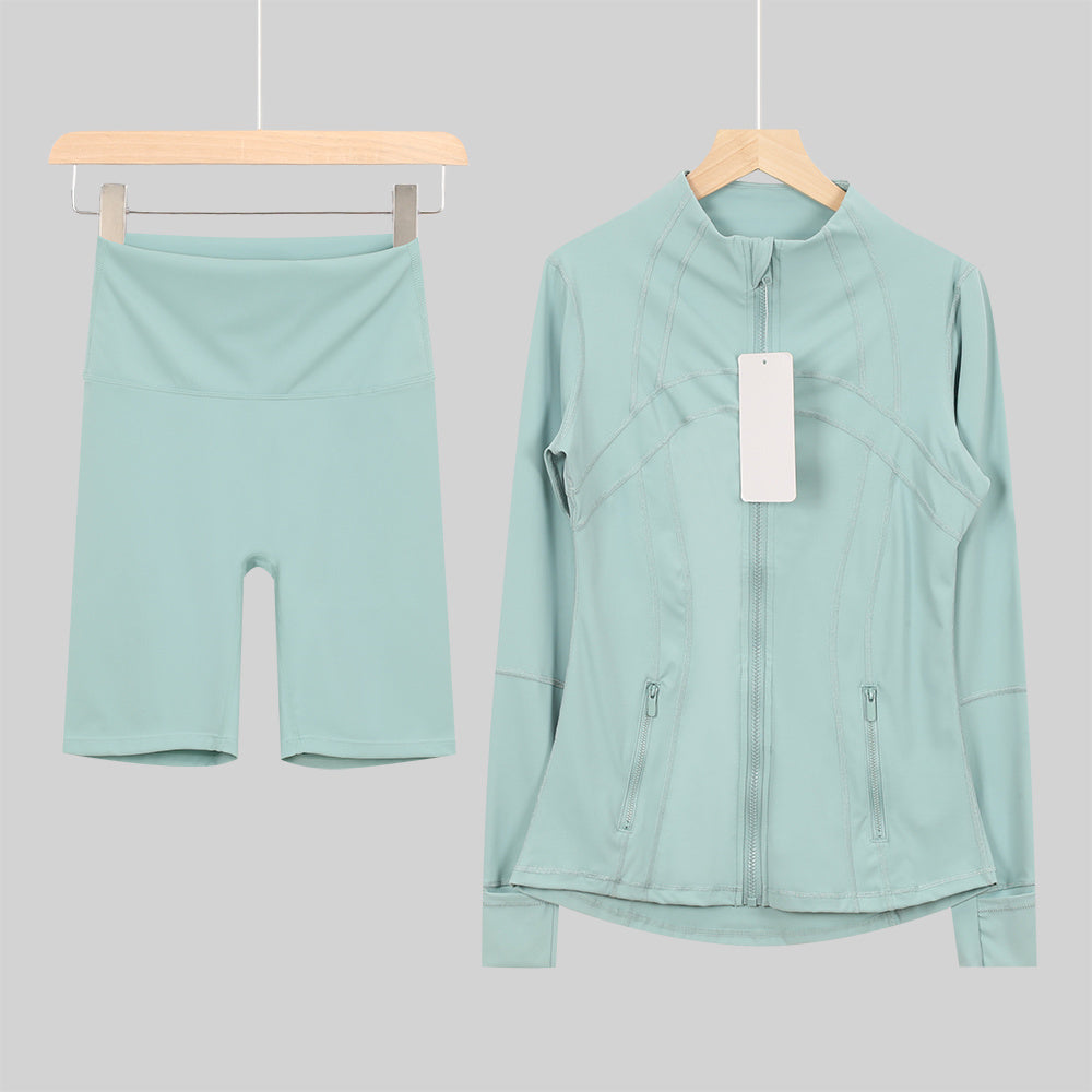 Bxrbie Define Jacket & Shorts Set