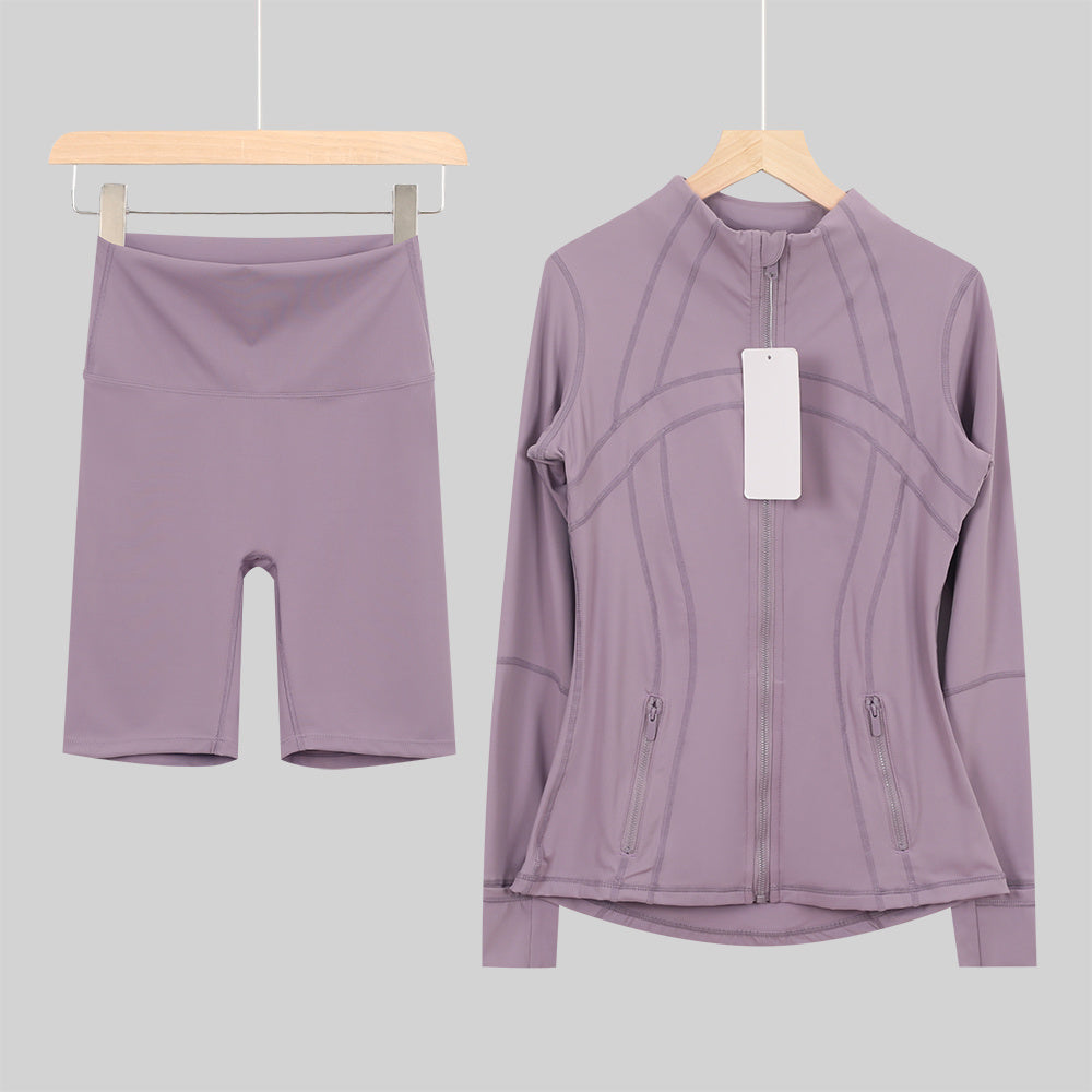 Bxrbie Define Jacket & Shorts Set