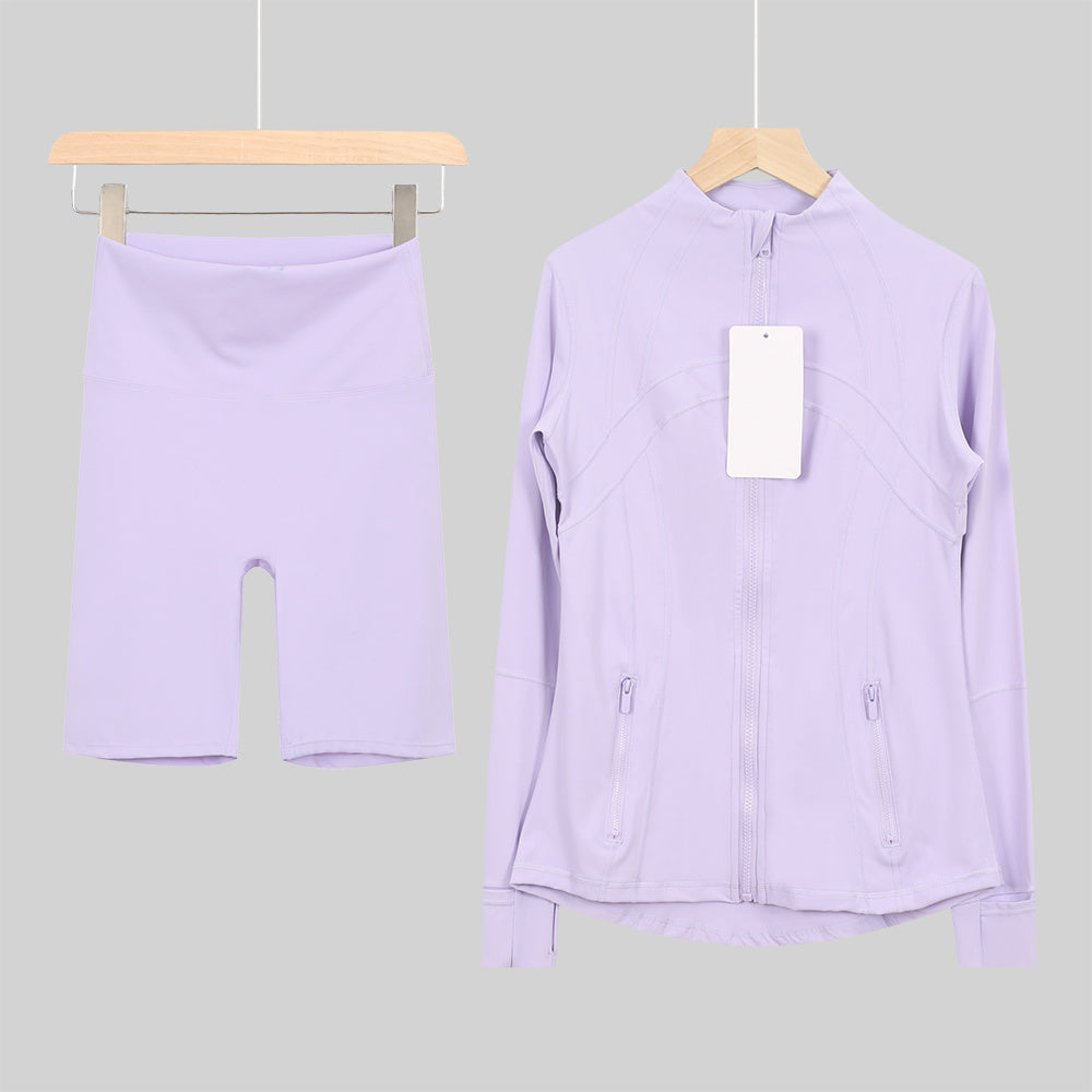 Bxrbie Define Jacket & Shorts Set