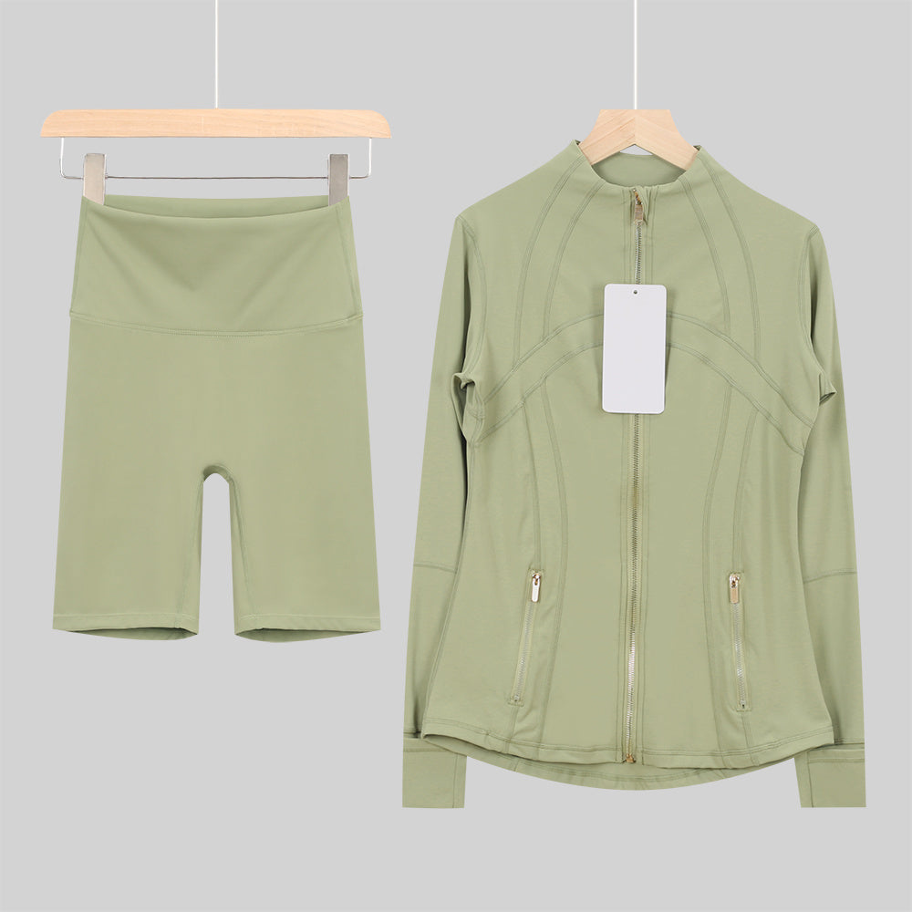 Bxrbie Define Jacket & Shorts Set