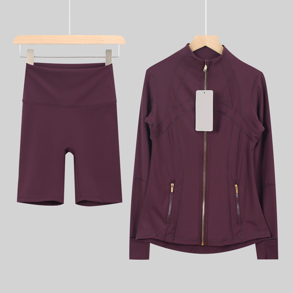 Bxrbie Define Jacket & Shorts Set