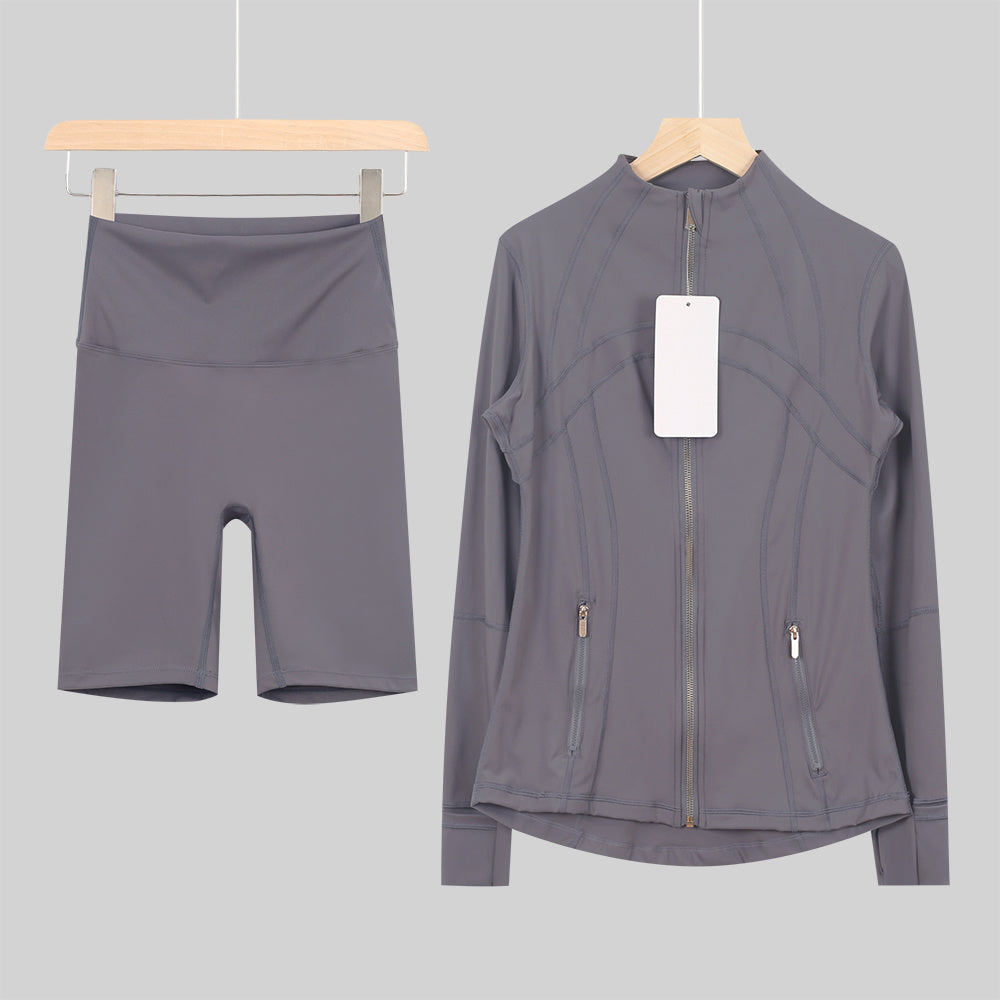 Bxrbie Define Jacket & Shorts Set