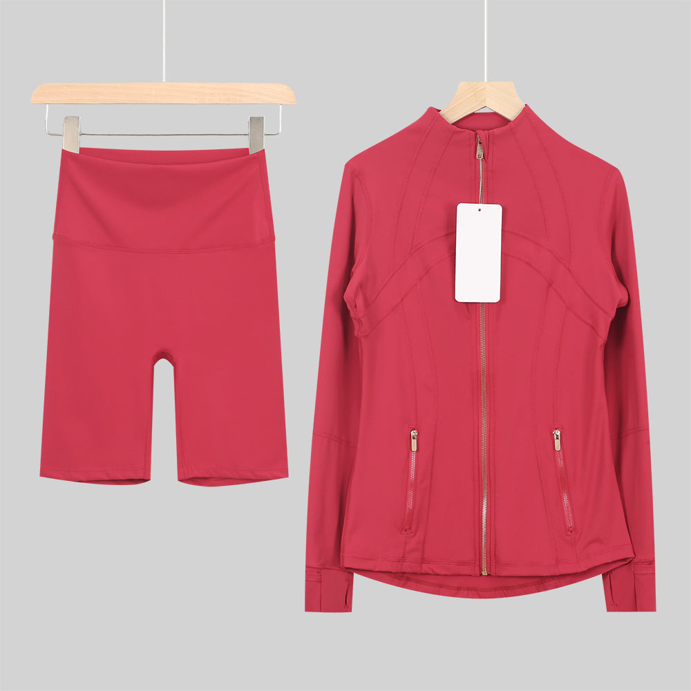 Bxrbie Define Jacket & Shorts Set