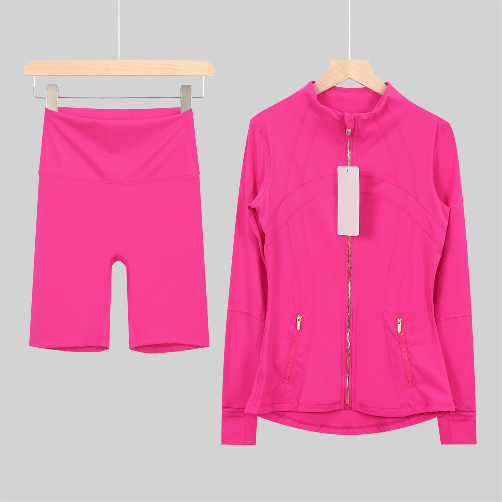 Bxrbie Define Jacket & Shorts Set
