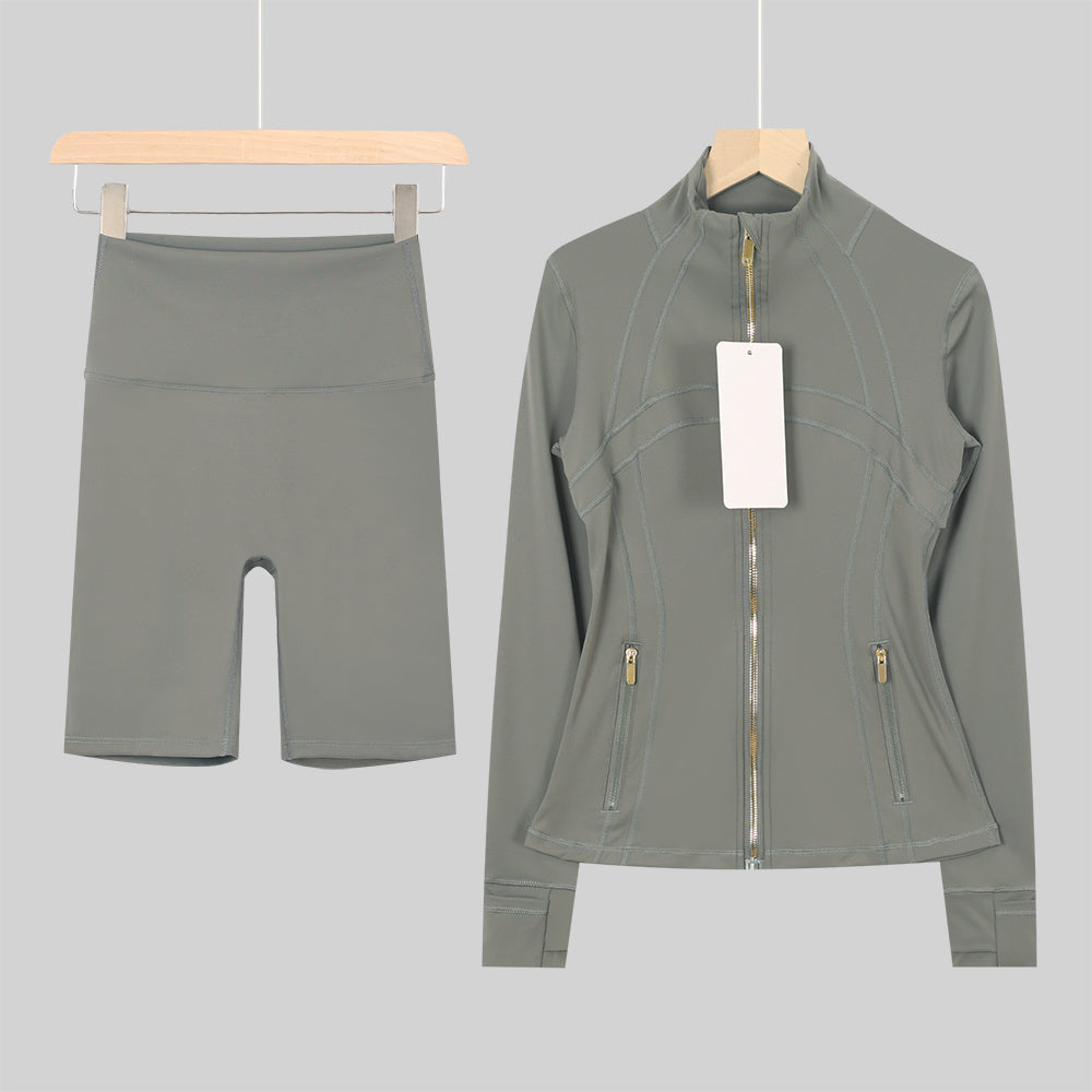 Bxrbie Define Jacket & Shorts Set