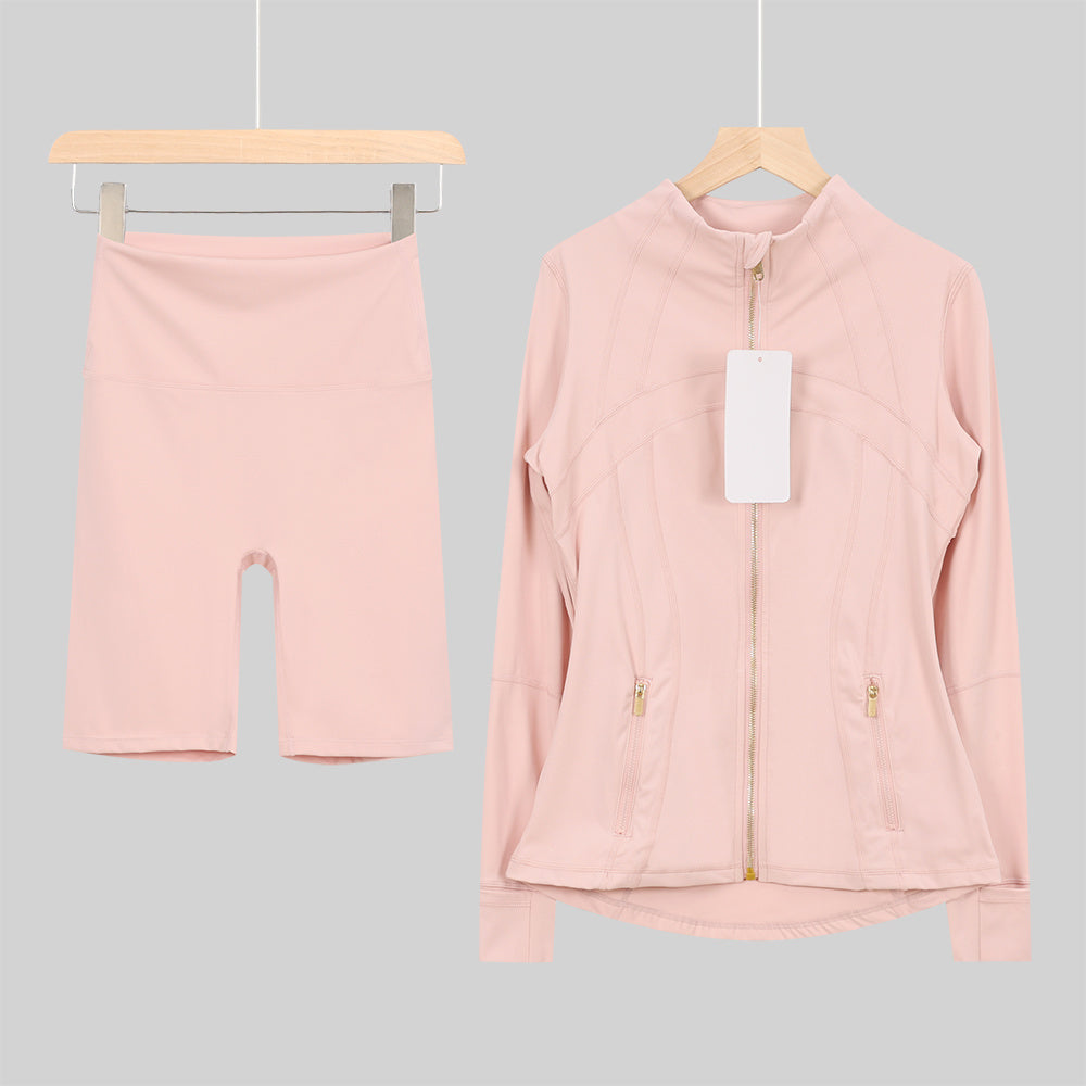 Bxrbie Define Jacket & Shorts Set
