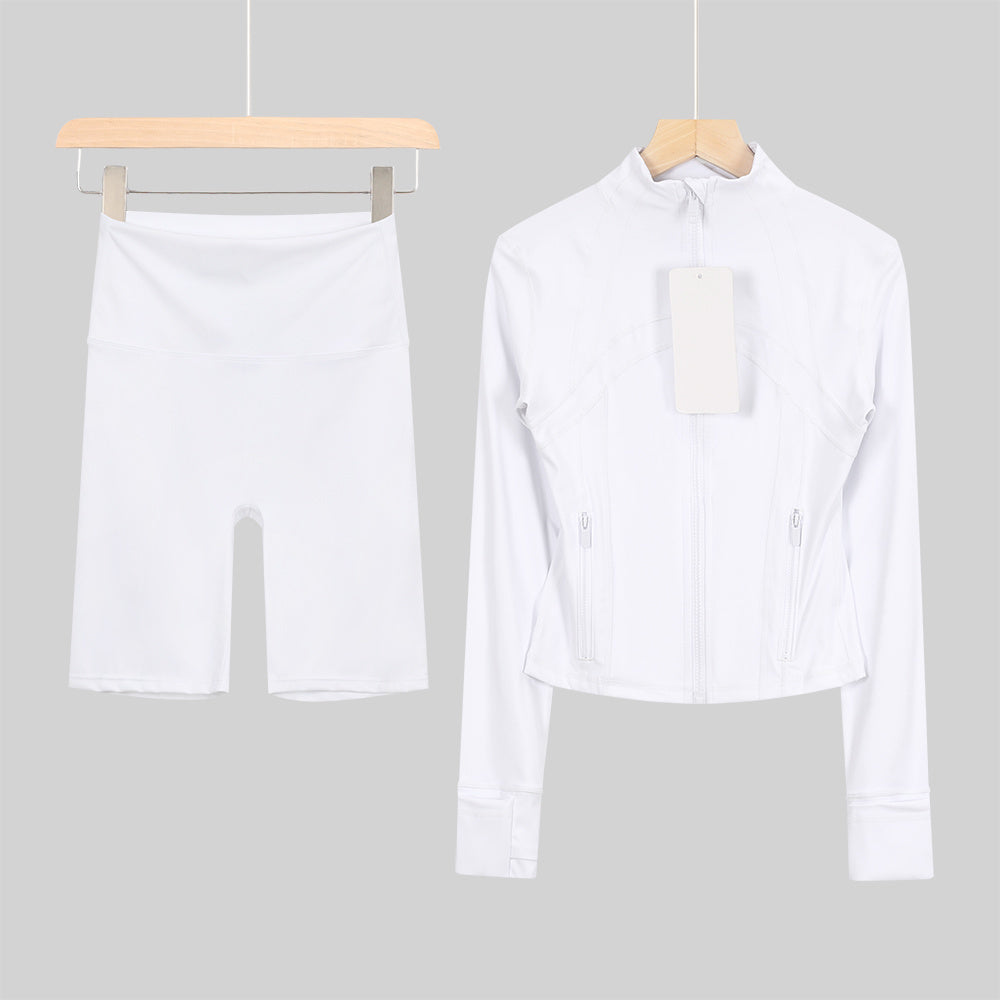 Bxrbie Define Cropped Jacket & Shorts Set