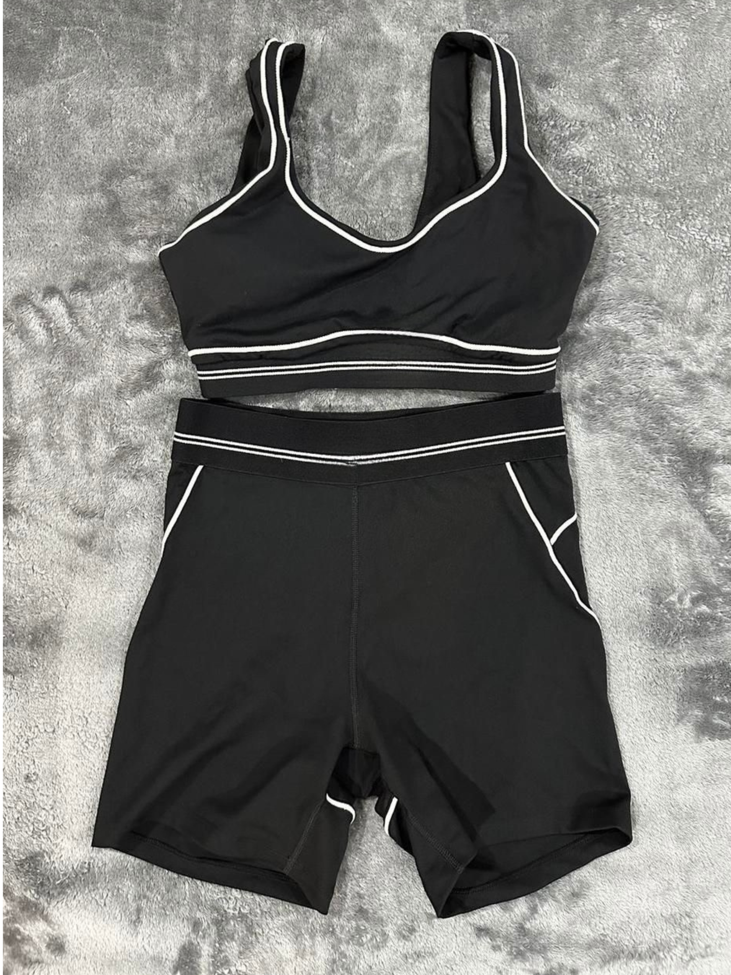 Bxrbie Doll Yoga Shorts Set- Heart Sculpt Collection