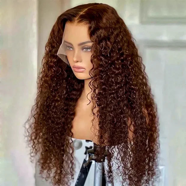 Baddie on a Budget 13x6 Chocolate Deep Wave 200 Density Wig