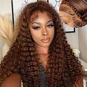 Baddie on a Budget 13x6 Chocolate Deep Wave 200 Density Wig